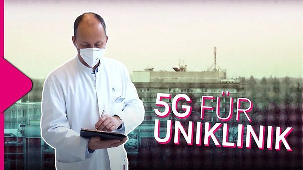 Thumbnail "5G für Unikliniken" Video